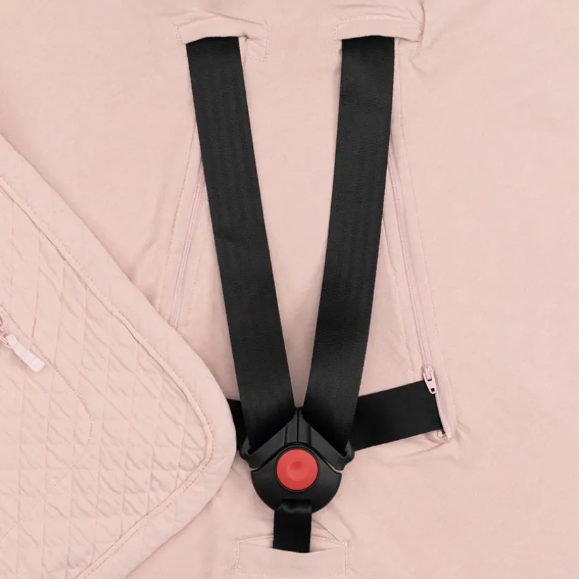 Wikkeldeken Quilted + Jersey Blush 0-12M