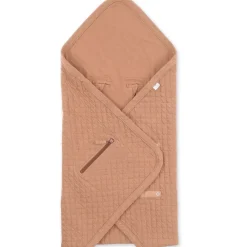 Wikkeldeken Quilted + Jersey Beige 0-12M