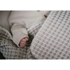 Wikkeldeken Teddy Oslo 100x100cm Crumble