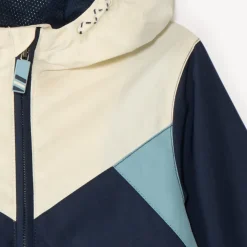 Windjack met capuchon van waterdicht ripstop voor babyjongen