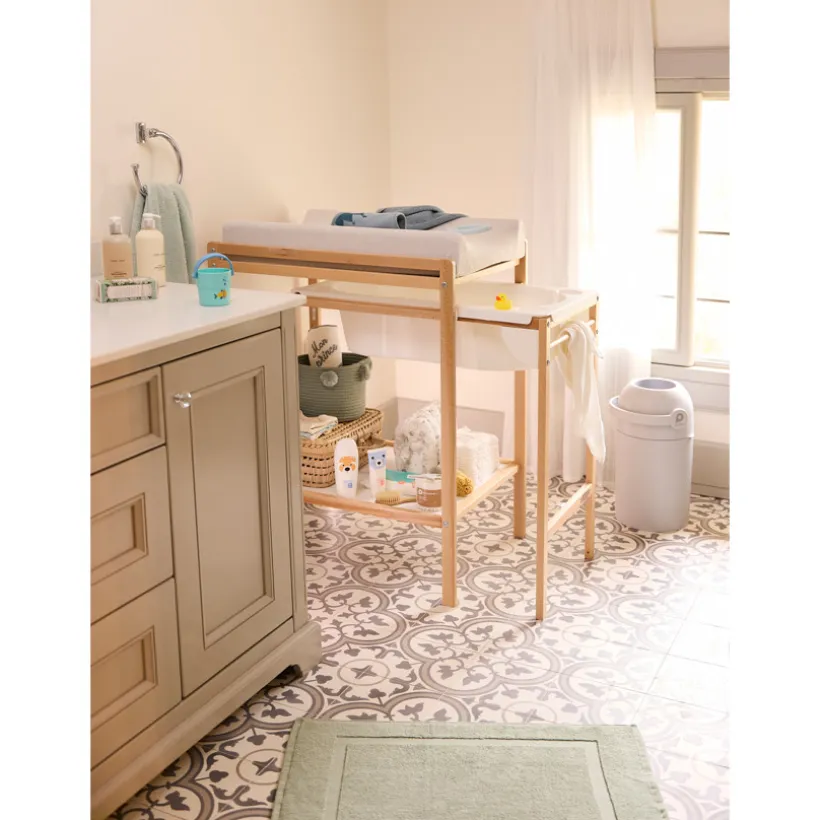 Wisselbare commode 2 in 1 Tiny met ingebouwde bad