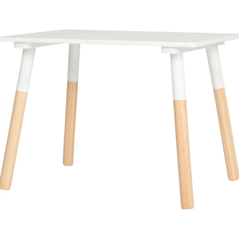 Witte tafel voor kinderen