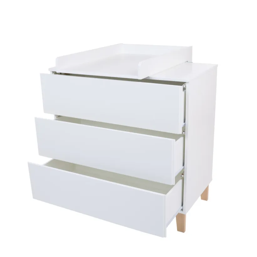 Witte verschoonmat voor commode Noah 2.0/Charlie/Mae