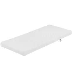 Witte wiegmatras 40 x 90 cm