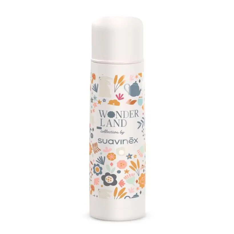 Wonderland isothermische fles 500 ml beige