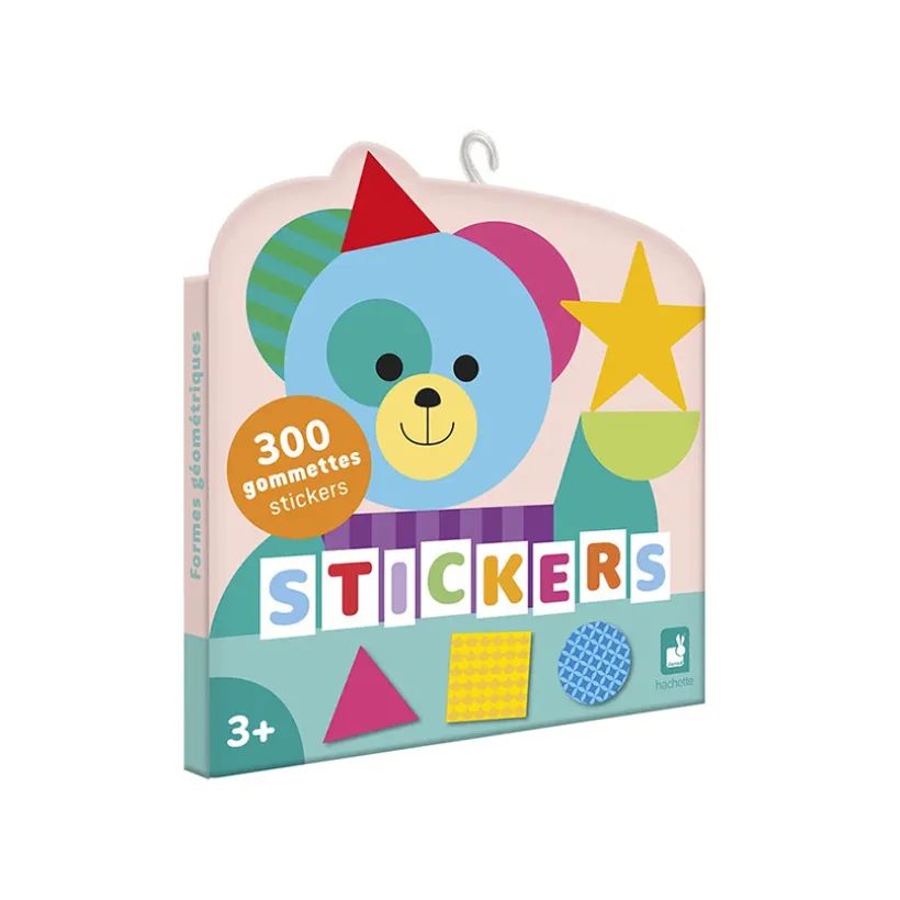Zakje met 300 stickers geometrische vormen