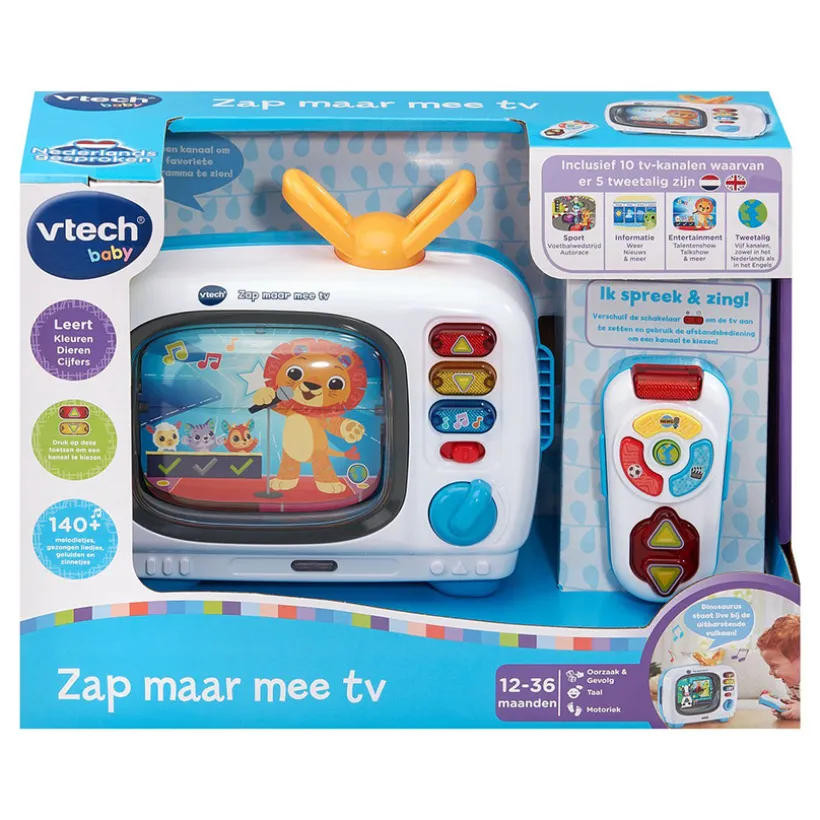 Zap maar mee TV + Afstandsbediening NL/UK