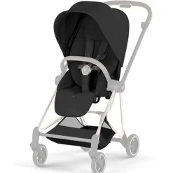 Zitbekleding kinderwagen Mios-Style Collection Sepia Black