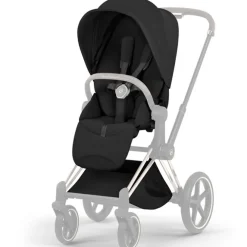 Zitbekleding kinderwagen Priam/e-Priam-Style Collection Sepia Black