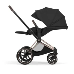 Zitbekleding kinderwagen Priam/e-Priam-Style Collection Sepia Black