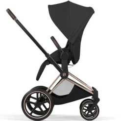 Zitbekleding kinderwagen Priam/e-Priam-Style Collection Sepia Black