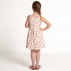 Zonder mouwen jurk met fantasieprint voor meisjes