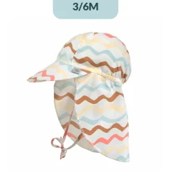 Zonne Cap anti-UV 43-45 (3 tot 6 maanden) Waves Sea Salt