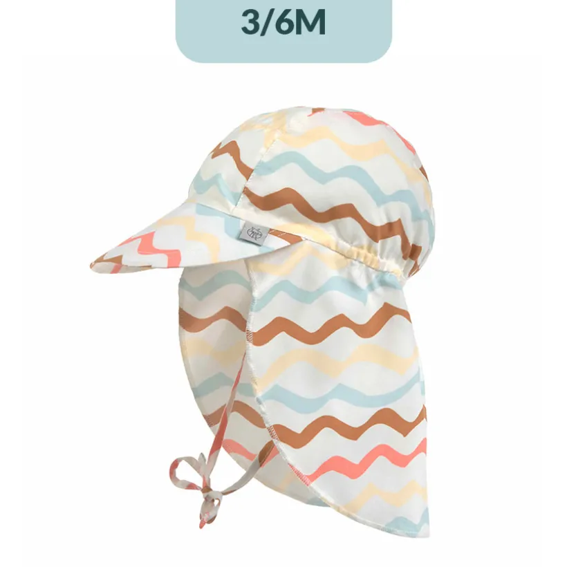 Zonne Cap anti-UV 43-45 (3 tot 6 maanden) Waves Sea Salt