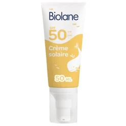 Zonnecrème hoge bescherming SPF50 UVB/UVA 50ml