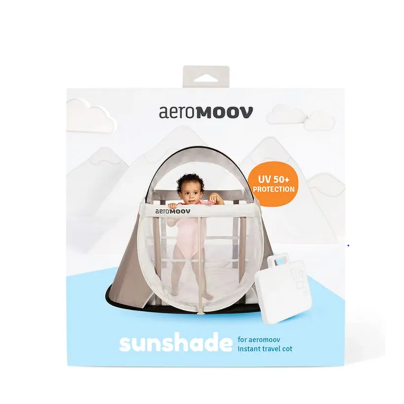 Zonnescherm UV50+ voor reisbed Instant - White