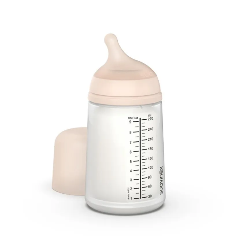 Zuigfles anti-koliek Zero.Zero 270 ml fair