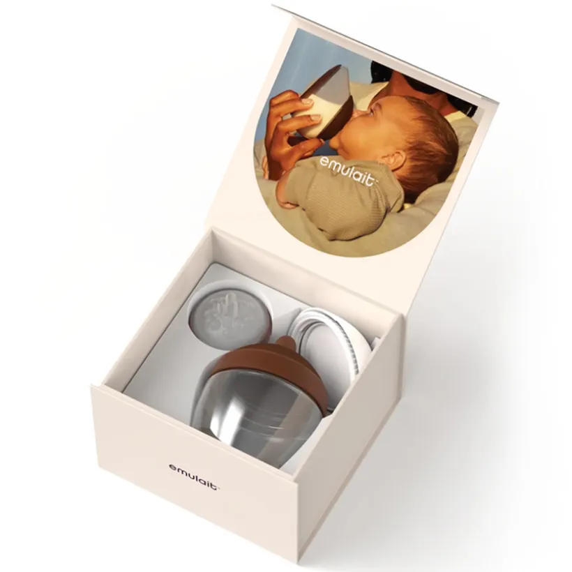 Zuigfles Classic in Glas 240 ml Nipple Shape 3 - Deep