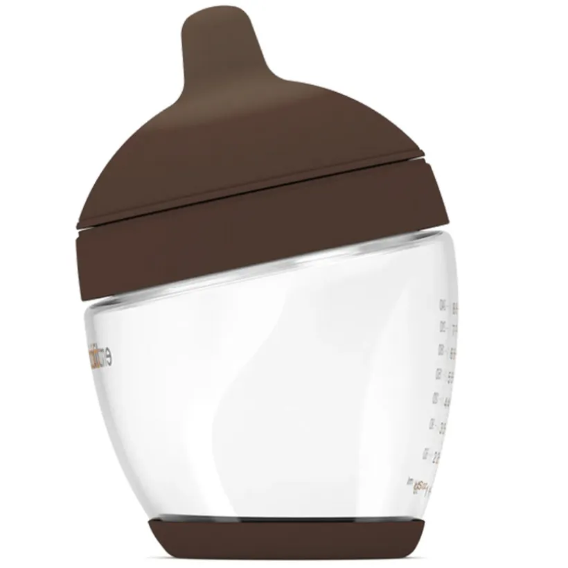 Zuigfles Classic in Glas 240 ml Nipple Shape 4 - Rich