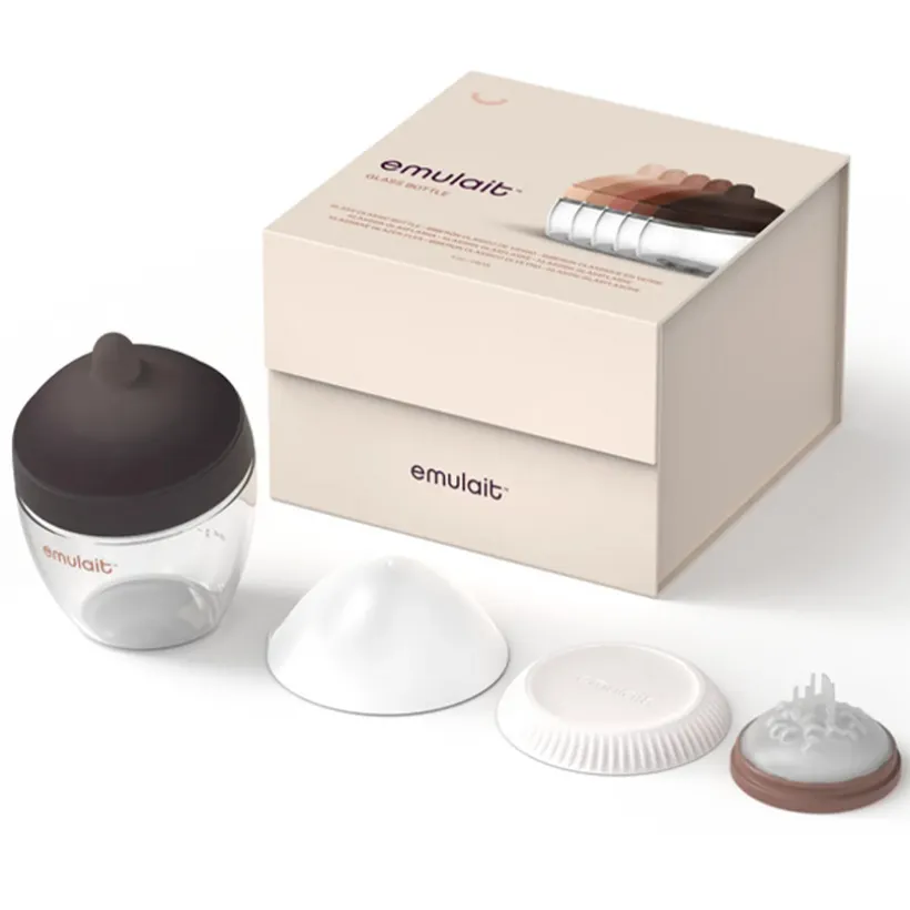 Zuigfles Classic in Glas 240 ml Nipple Shape 4 - Rich