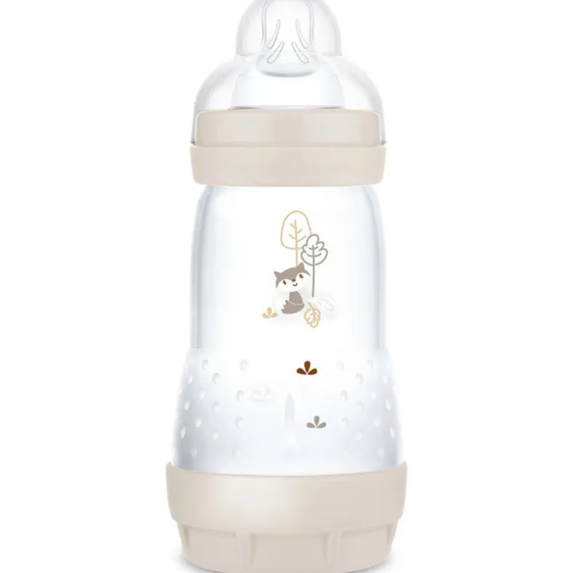Zuigfles Easy Start anti-koliek 260ml - Uni Beige 0m+