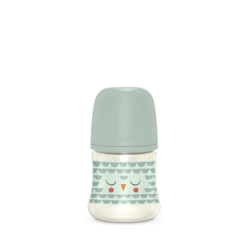 Zuigfles met SX Pro S Bonhomia groene antikrampklep 150 ml