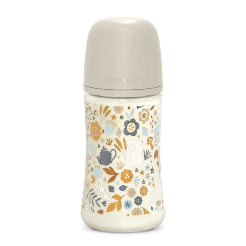 Zuigfles met symmetrische fopspeen SX Pro M 270ml Wonderland Beige