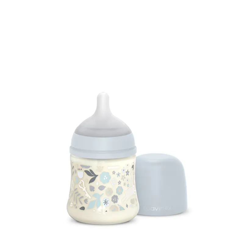 Zuigfles met symmetrische fopspeen SX Pro Wonderland 150 ml blauw