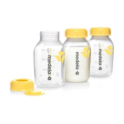 Zuigfles 150ml moedermelk bewaren of invriezen - 3 stuks