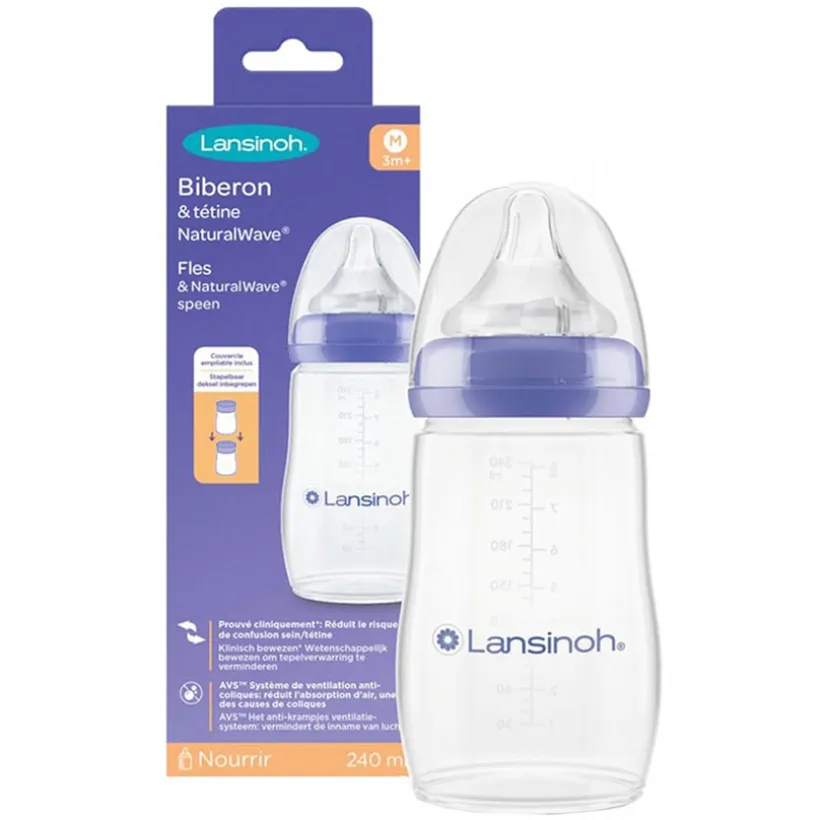 Zuigfles PP NaturalWave – 240 ml