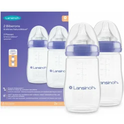 Zuigflessen PP NaturalWave – 2 STKS – 240 ml