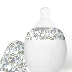 Zuigfles silicone 150ml Liberty Mimosa Blue
