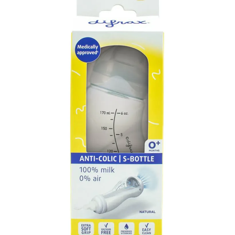 Zuigfles-S Natural 170ml Ice