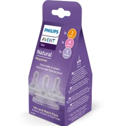Zuigspeen Natural Response 3.0 Mix&Match Multi-Size Pack 3stks