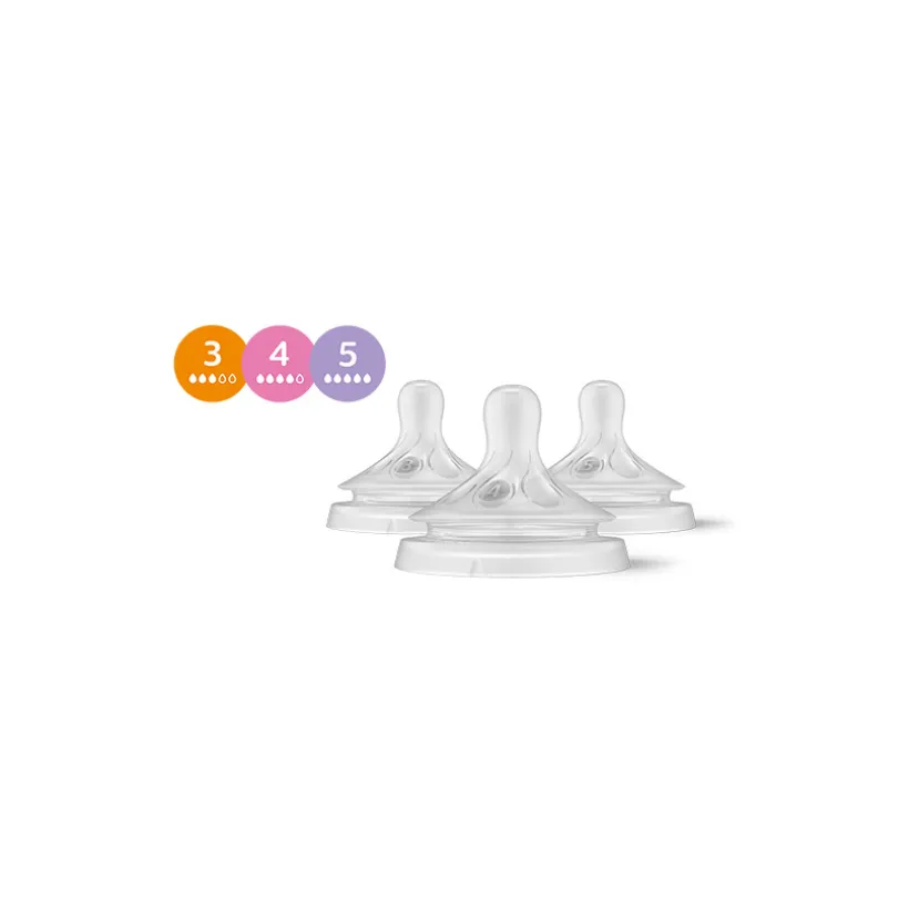 Zuigspeen Natural Response 3.0 Mix&Match Multi-Size Pack 3stks