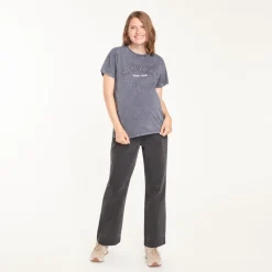 Zwangerschaps- en voedings T-shirt met korte mouwen