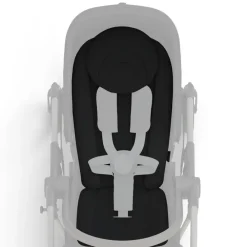 zwart newborn inlegkussen voor kinderwagen Cybex