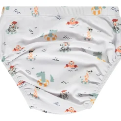 Zwembroekje met dierenprint voor baby jongen
