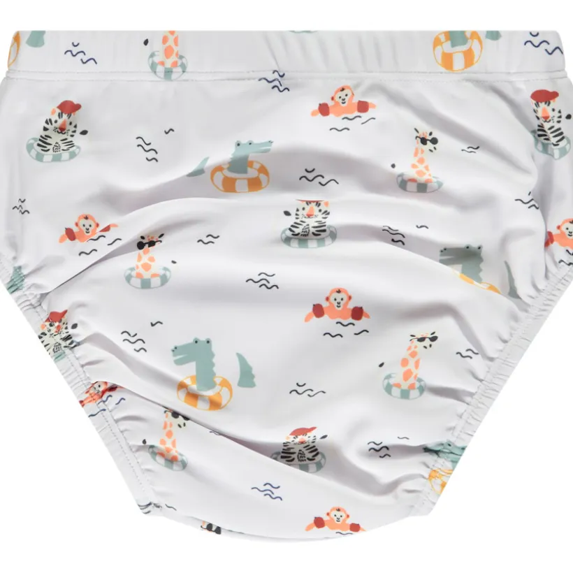 Zwembroekje met dierenprint voor baby jongen