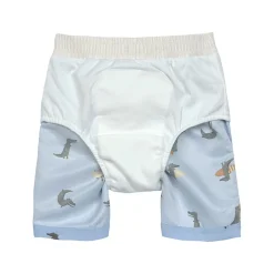 Zwembroek Maat 98 (25 tot 36 maanden) Crocodile Sky Blue
