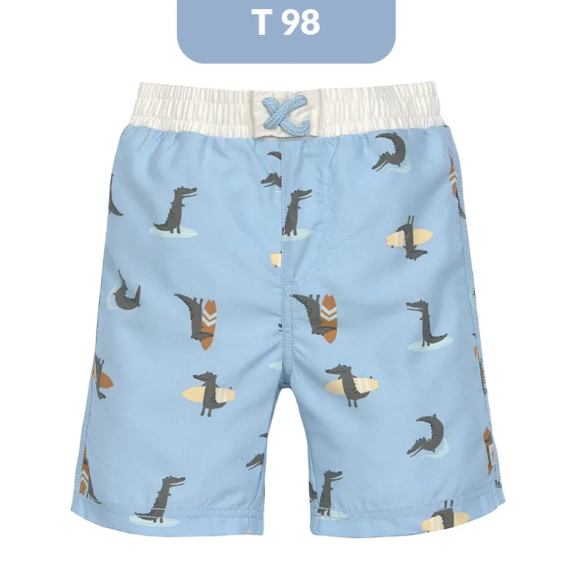 Zwembroek Maat 98 (25 tot 36 maanden) Crocodile Sky Blue