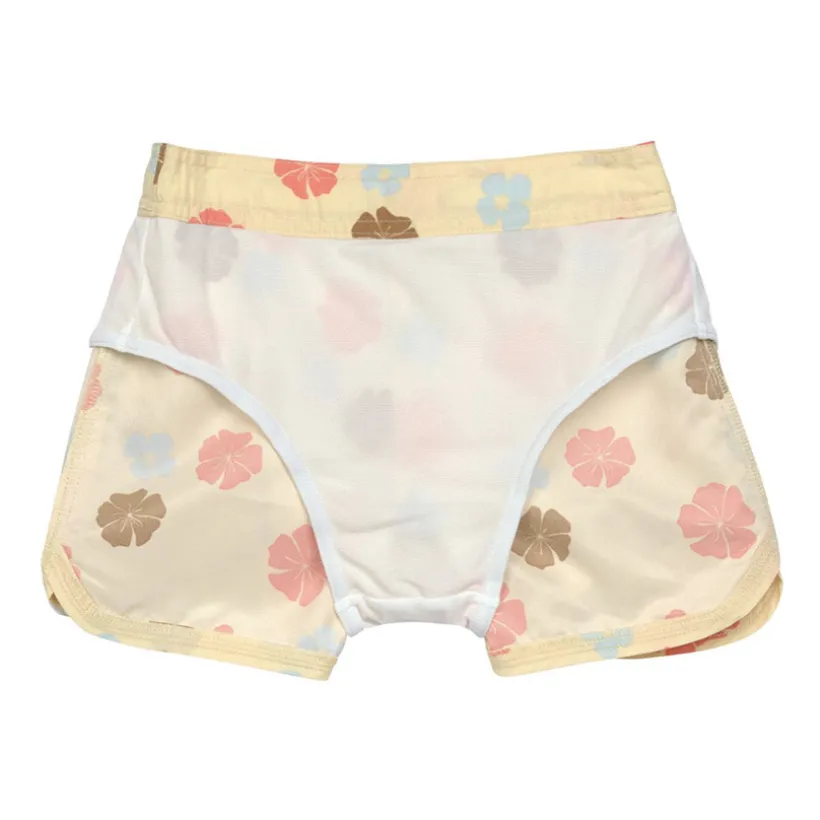 Zwembroek Maat 74-80 (7 tot 12 maanden) Flowers Vanilla