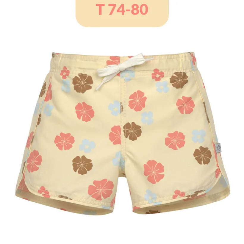 Zwembroek Maat 74-80 (7 tot 12 maanden) Flowers Vanilla