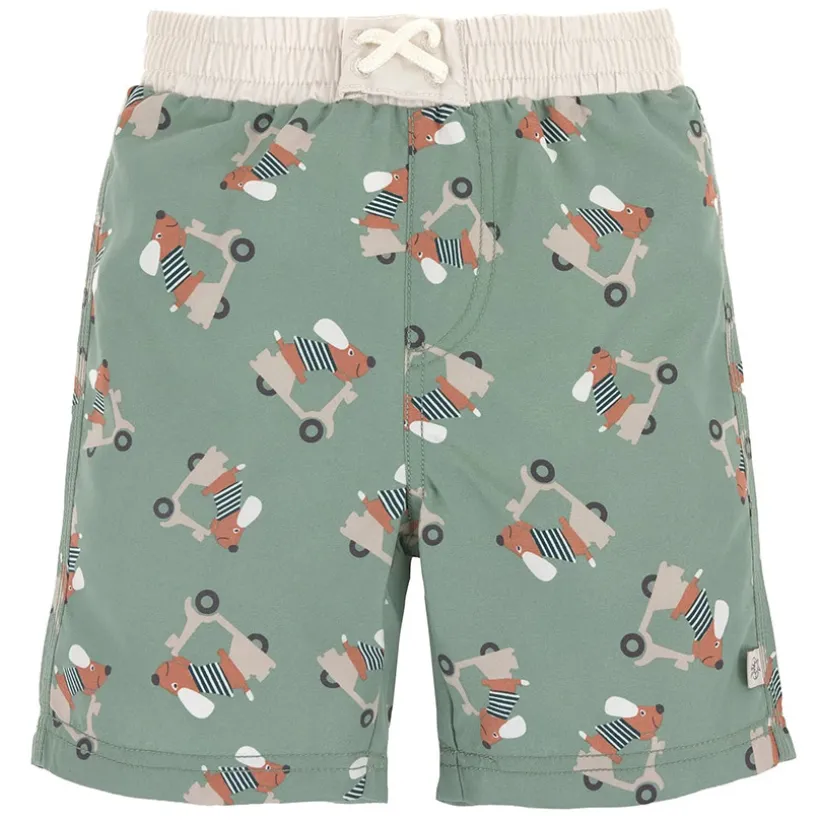 Zwembroek M98 (25 tot 36 maanden) Scooter/Dog Green