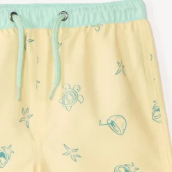 Zwemshort met een fantasieprint voor babyjongen