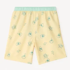 Zwemshort met een fantasieprint voor babyjongen