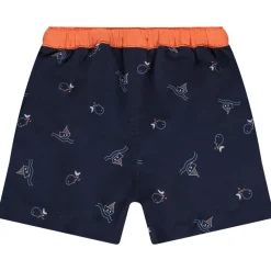 Zwemshort met walvissen/zeilboten voor jongen