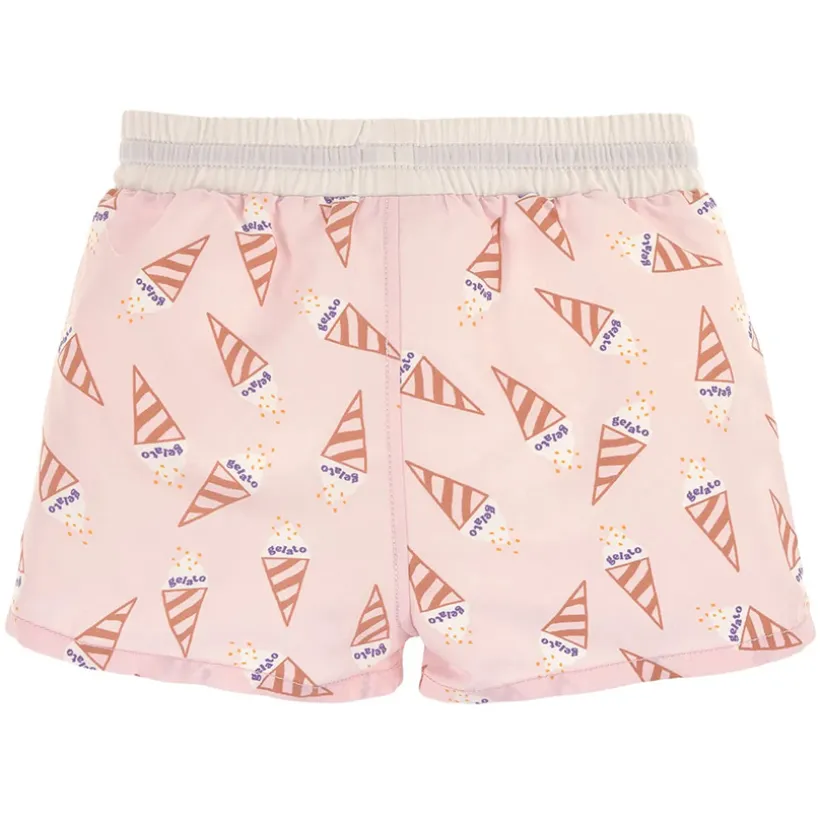 Zwemshort T98 (25-36 maanden) Ice Cream Pale Pink