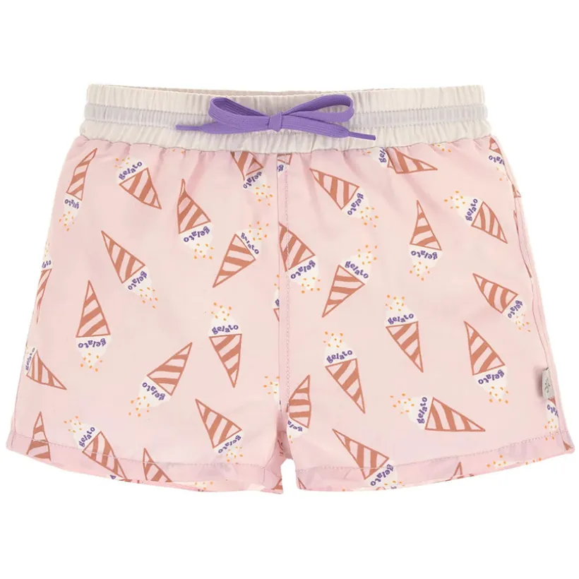 Zwemshort T98 (25-36 maanden) Ice Cream Pale Pink